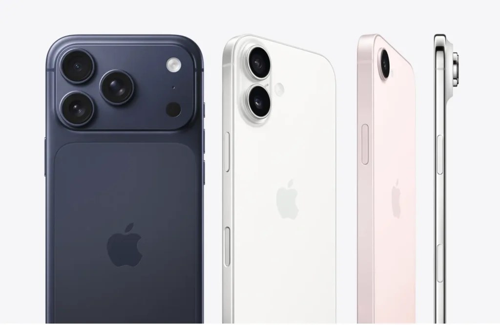 Cela aktuelna iPhone linija. Skok koji se očekuje kod 18 Pro modela najviše se tiče baterije i kamere, ne brzine.